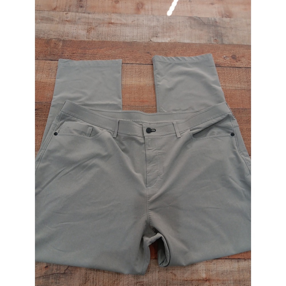 Public Rec Dealmaker Pocket Pant Men 44x32 Gray Stretch Straigh Activewear  2440